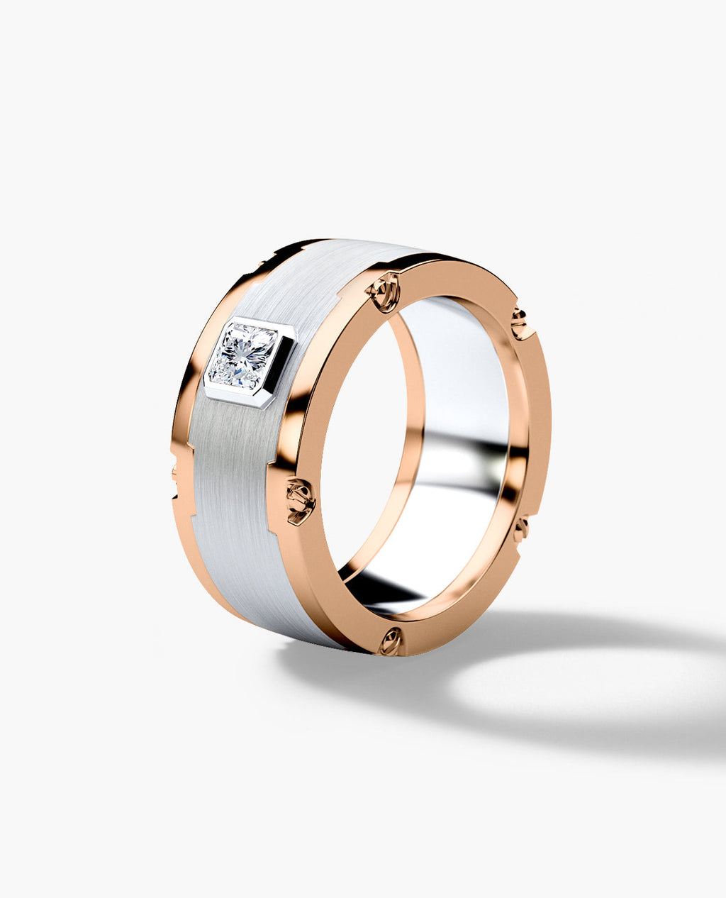 CABARRUS Two-Tone Gold Statement Ring with 0.45ct Diamond