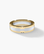 CABARRUS Two-Tone Gold Ring