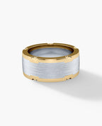 CABARRUS Two-Tone Gold Ring - Wide Version
