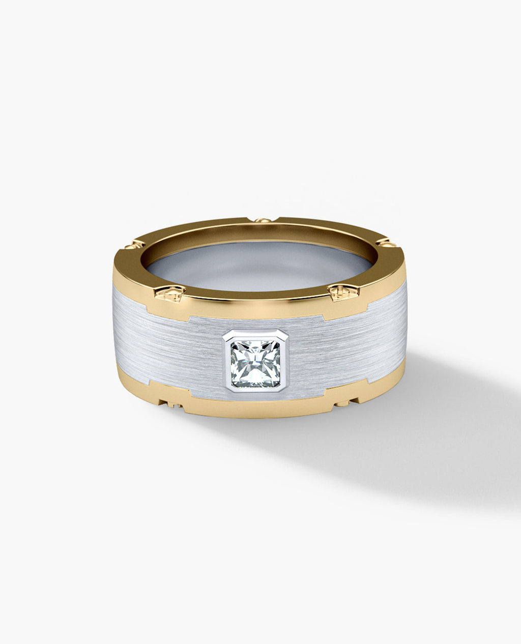 CABARRUS Two-Tone Gold Statement Ring with 0.45ct Diamond