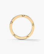 CABARRUS Two-Tone Gold Ring - Wide Version