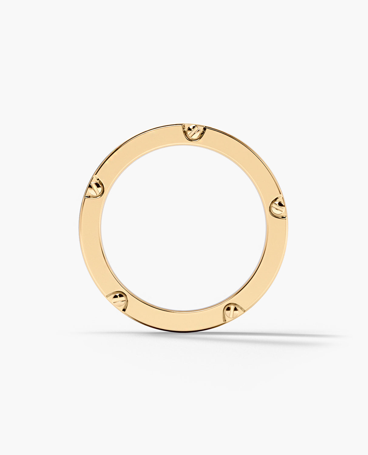 CABARRUS Two-Tone Gold Ring - Wide Version