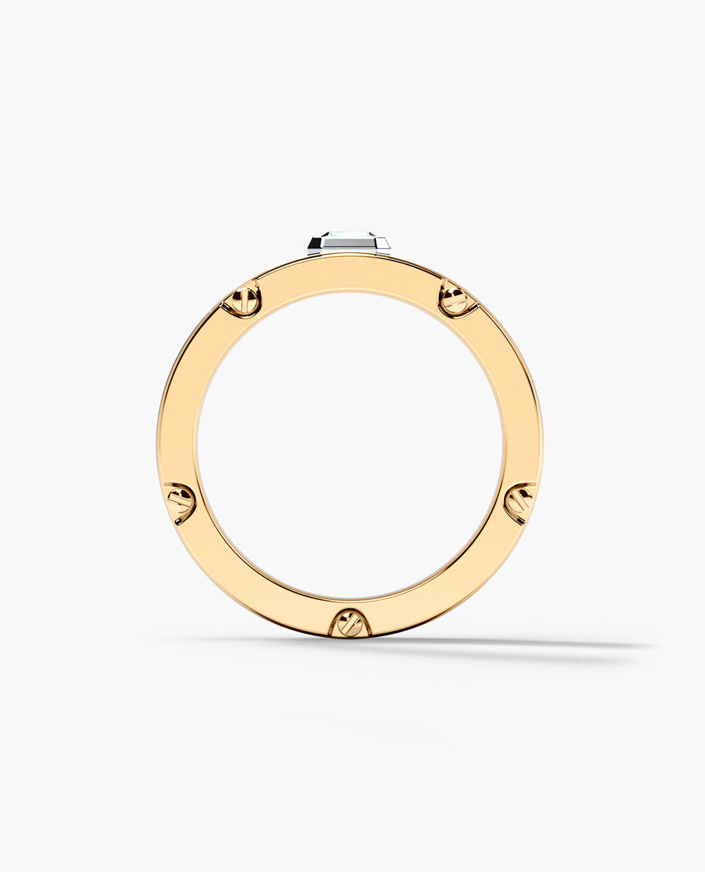 CABARRUS Two-Tone Gold Statement Ring with 0.45ct Diamond