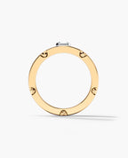 CABARRUS Two-Tone Gold Statement Ring with 0.45ct Diamond