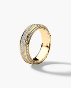 CORTEZ Gold Ring with 1.30ct Diamonds