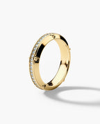 CORTEZ Gold Ring with 0.70ct Diamonds