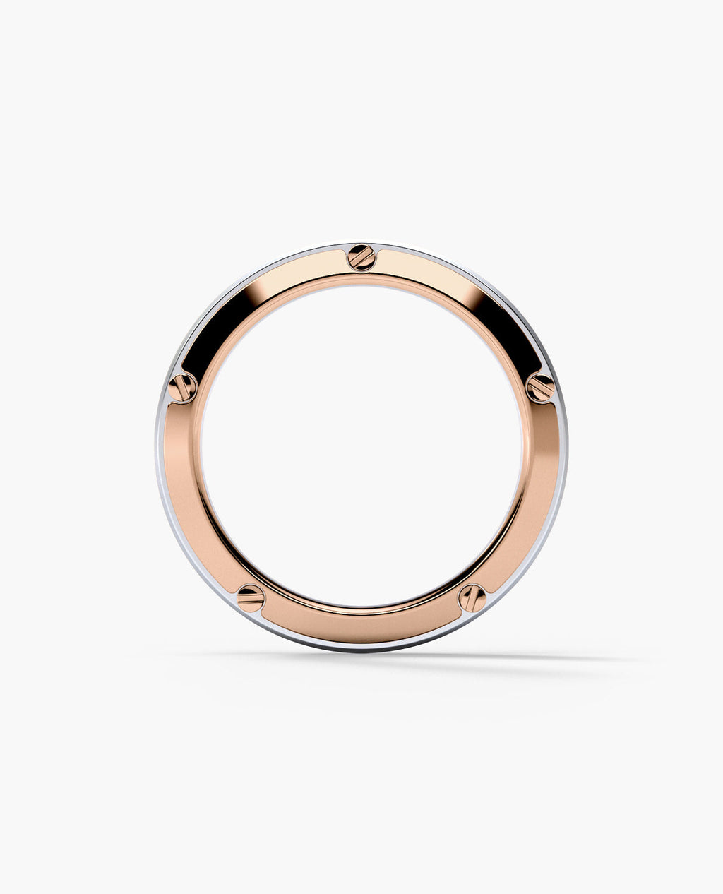 CORTEZ Two-Tone Gold Ring - Wide Version