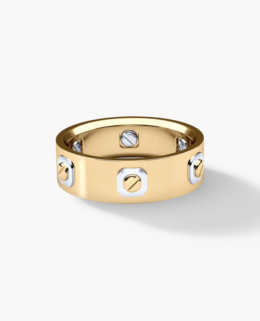 AMADOR Two-Tone Gold Ring
