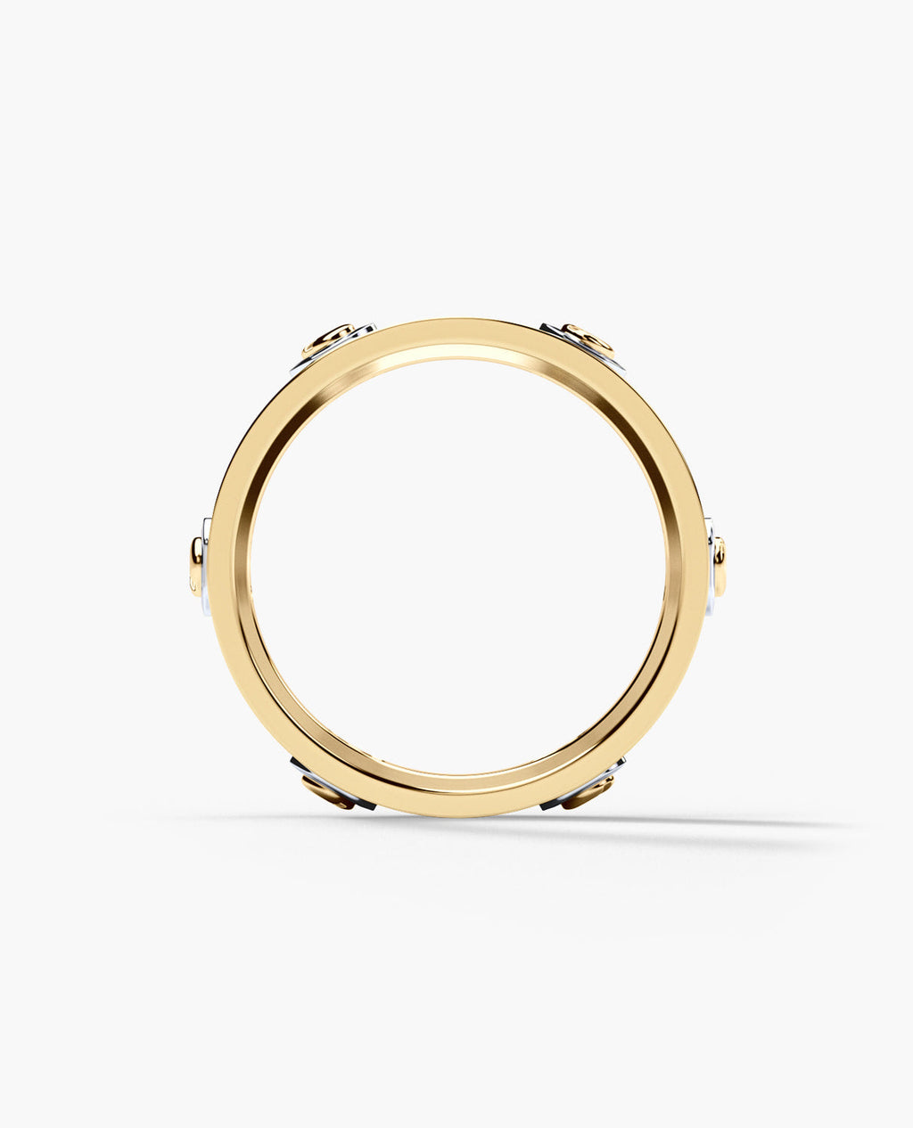AMADOR Two-Tone Gold Ring