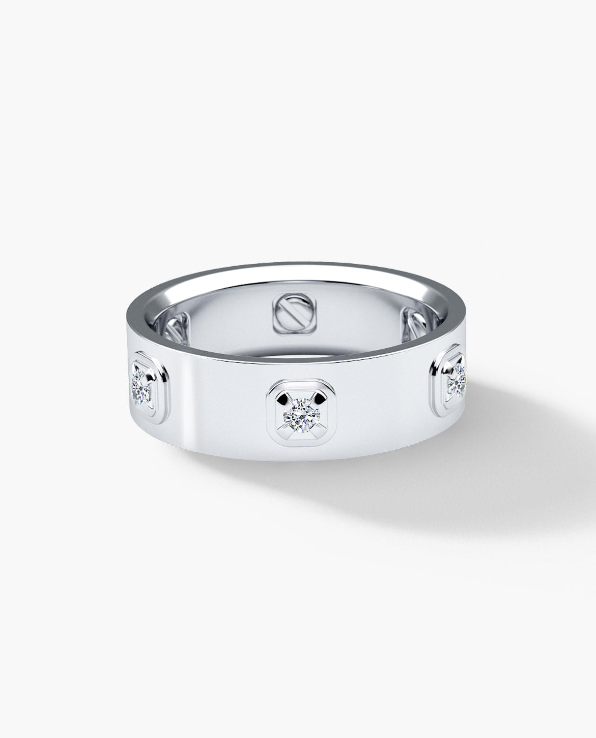AMADOR Gold Ring with 0.30ct Diamonds