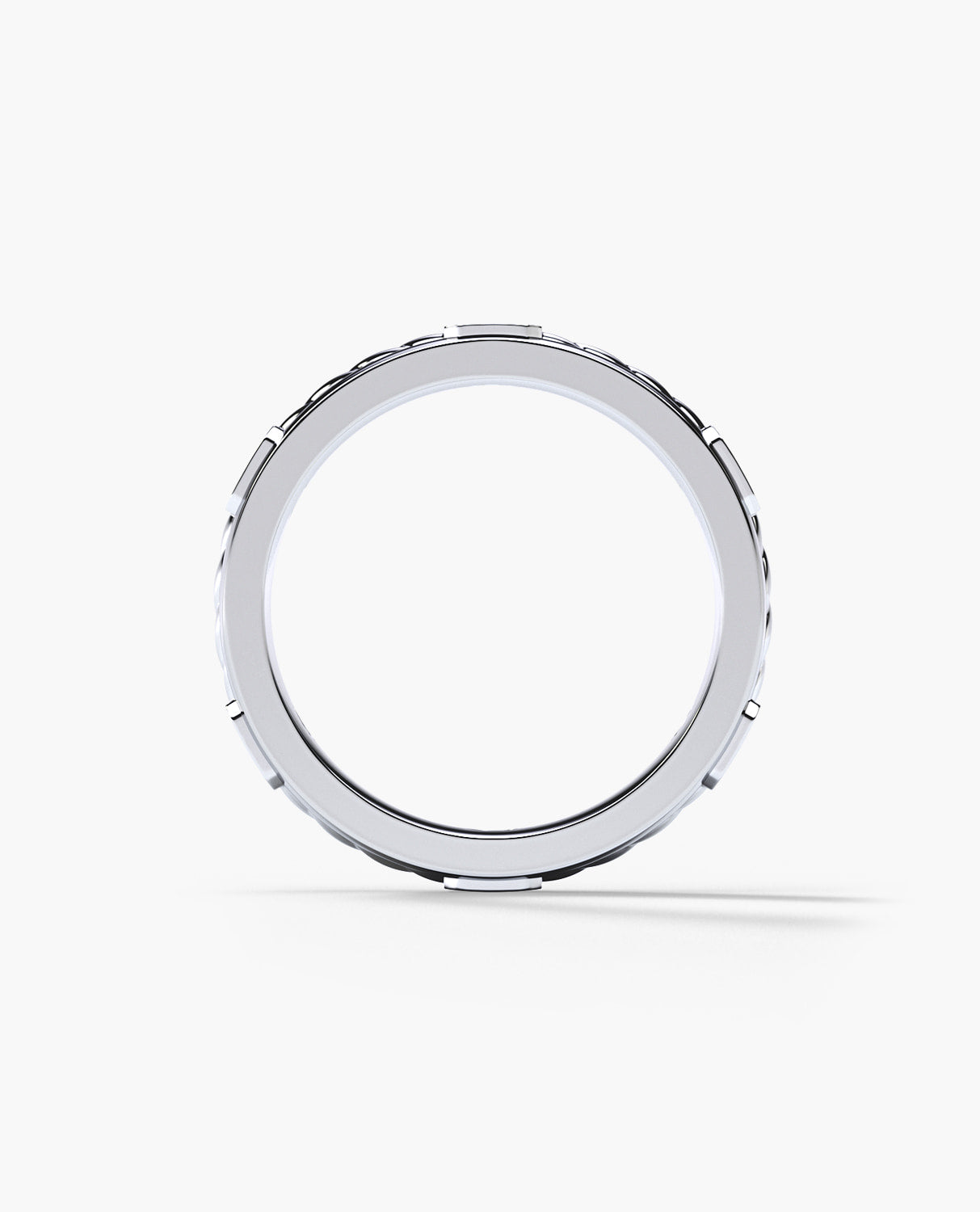 FAIRBANKS Gold Wedding Ring with 0.25ct Diamonds