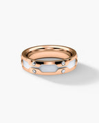 GRANT Two-Tone Gold Wedding Ring