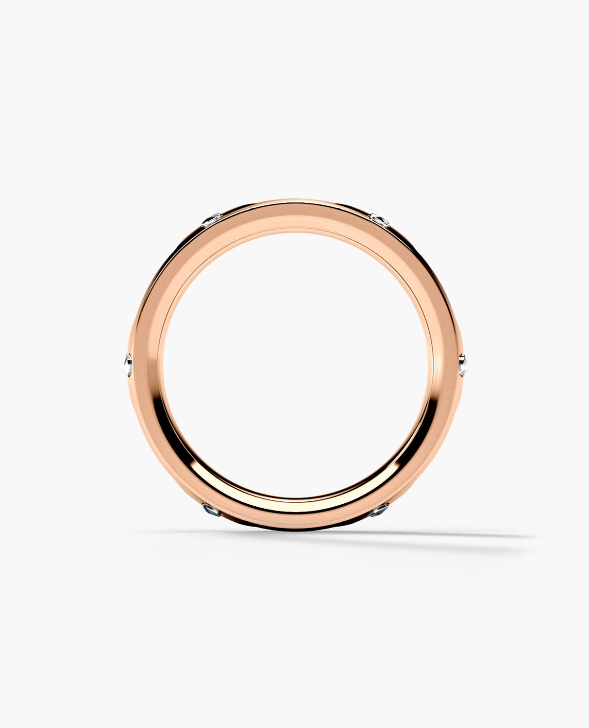 GRANT Two-Tone Gold Wedding Ring