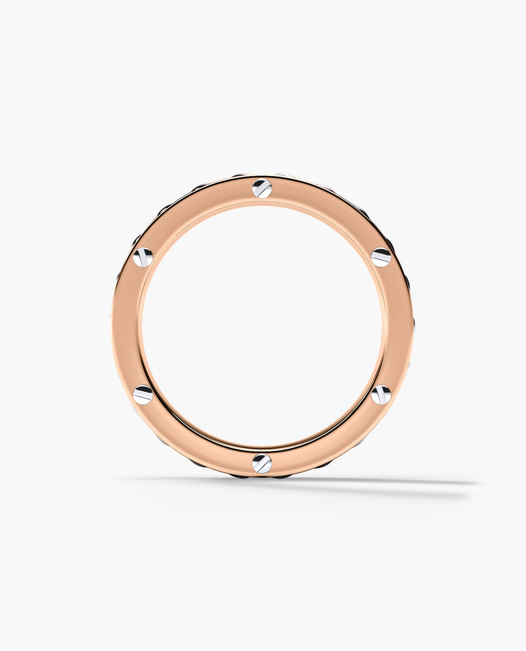 KENSINGTON Two Tone Gold Cuban Link Ring