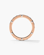 KENSINGTON Two Tone Gold Cuban Link Ring