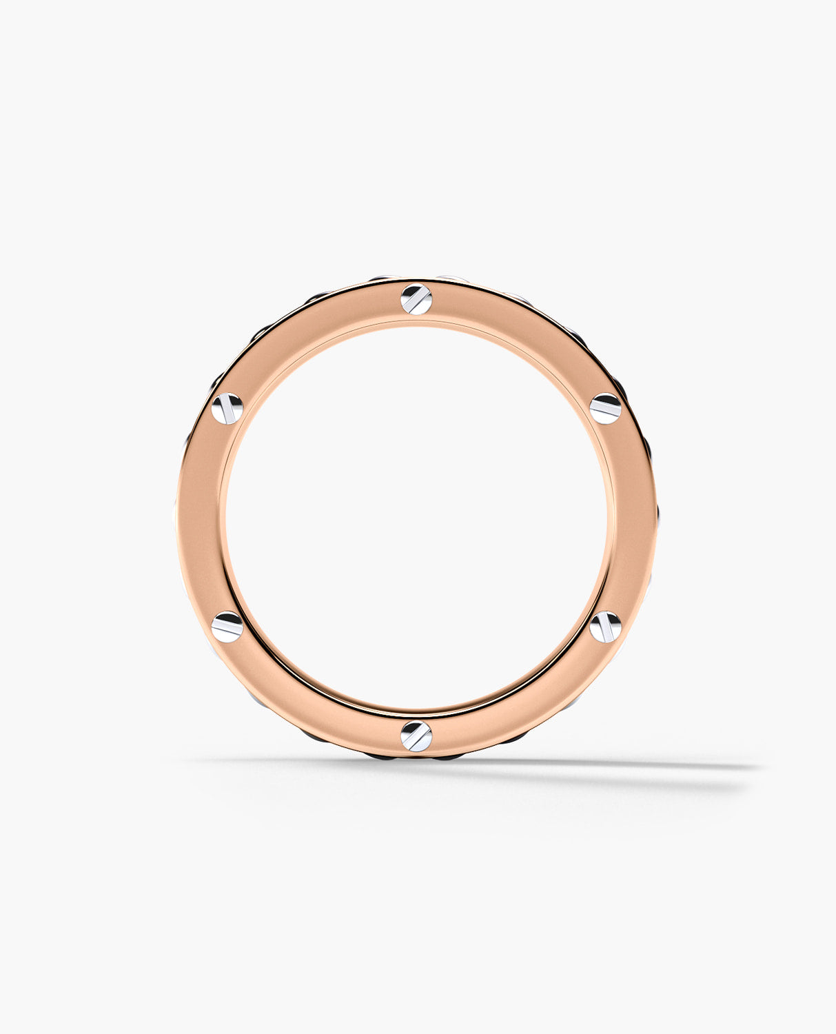 KENSINGTON Two Tone Gold Cuban Link Ring
