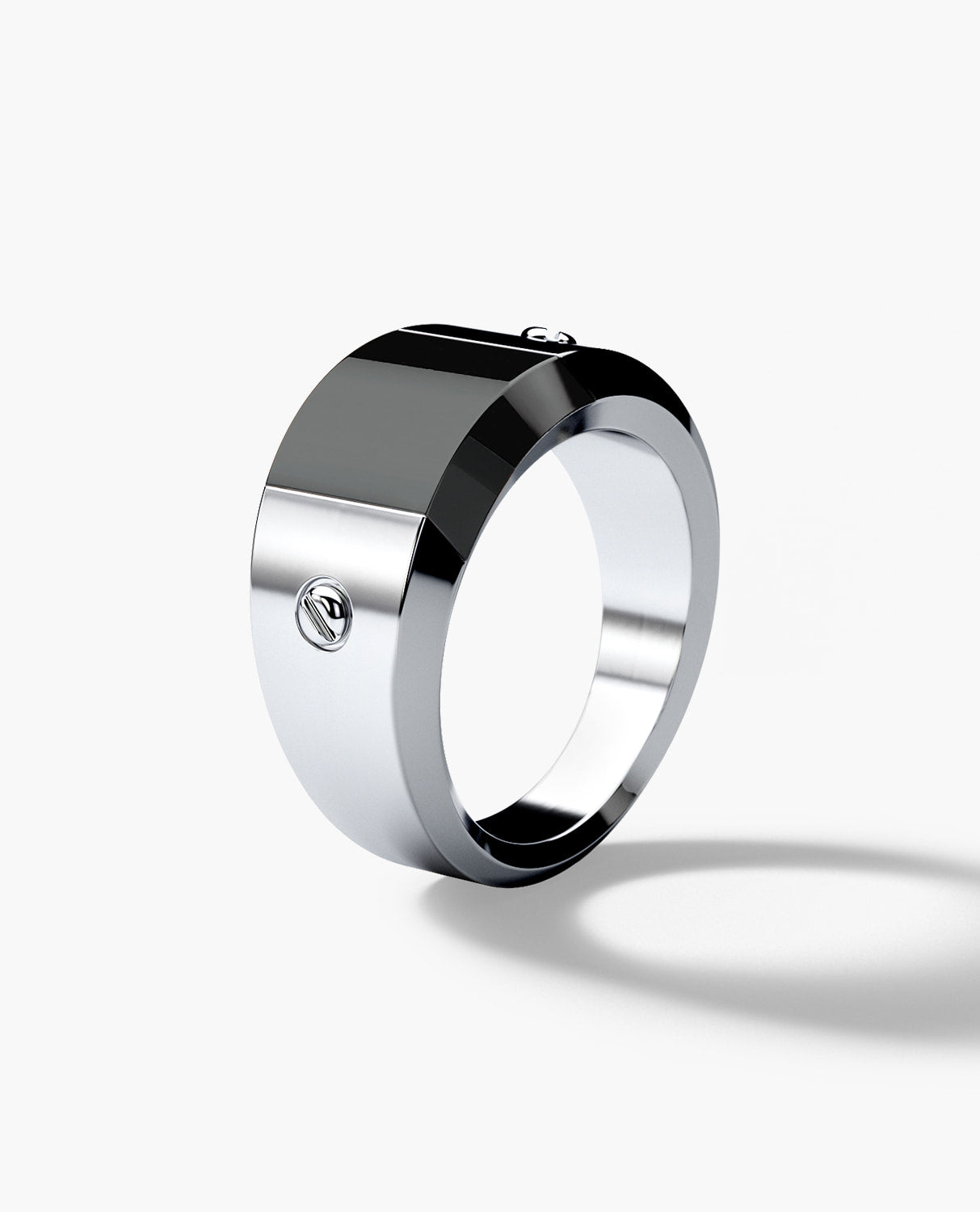 MONTANA Gold Ring with Black Onyx