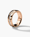 NEWMONT Two Tone Gold Wedding Ring