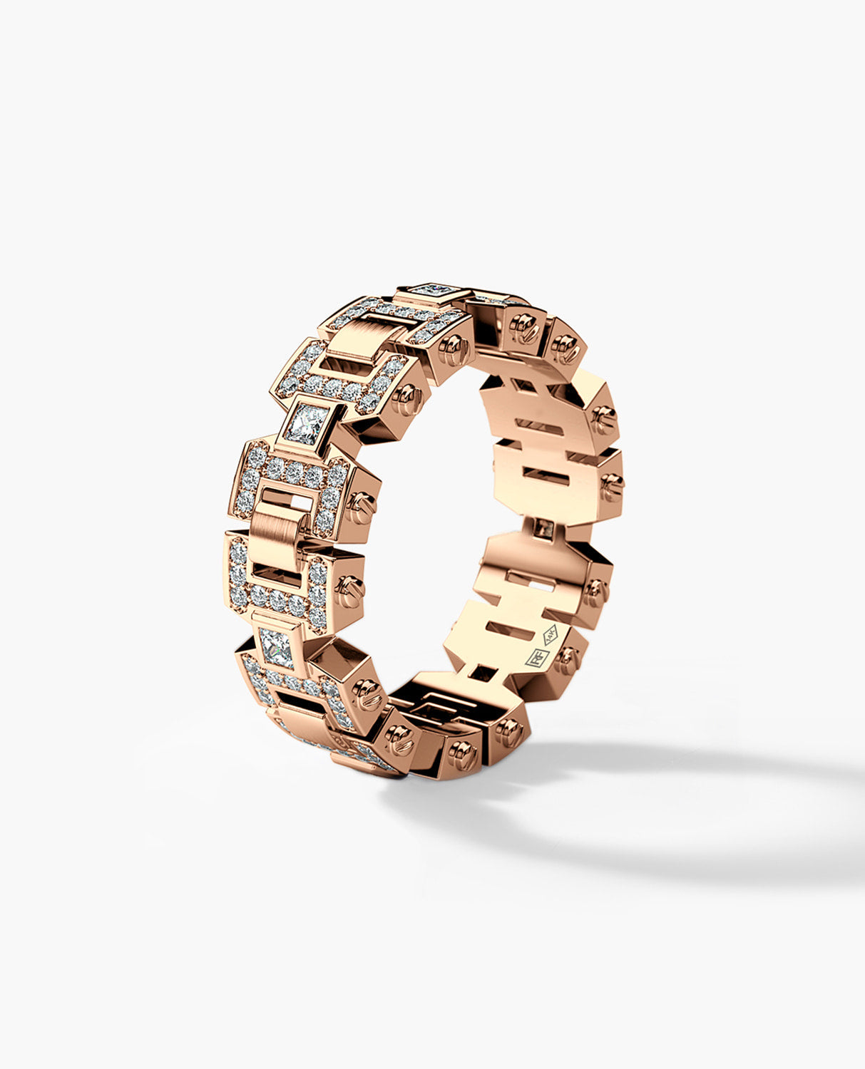 BAKER Gold Ring with 0.60ct Diamonds