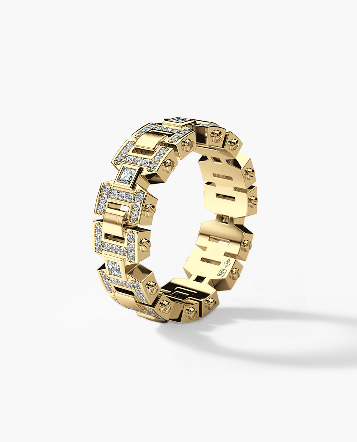 BAKER Gold Ring with 0.60ct Diamonds