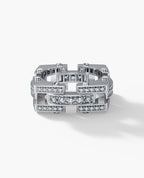 BINGHAM Gold Square Ring with 2.15ct Diamonds