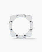 BINGHAM Gold Square Ring with 1.05ct Diamonds