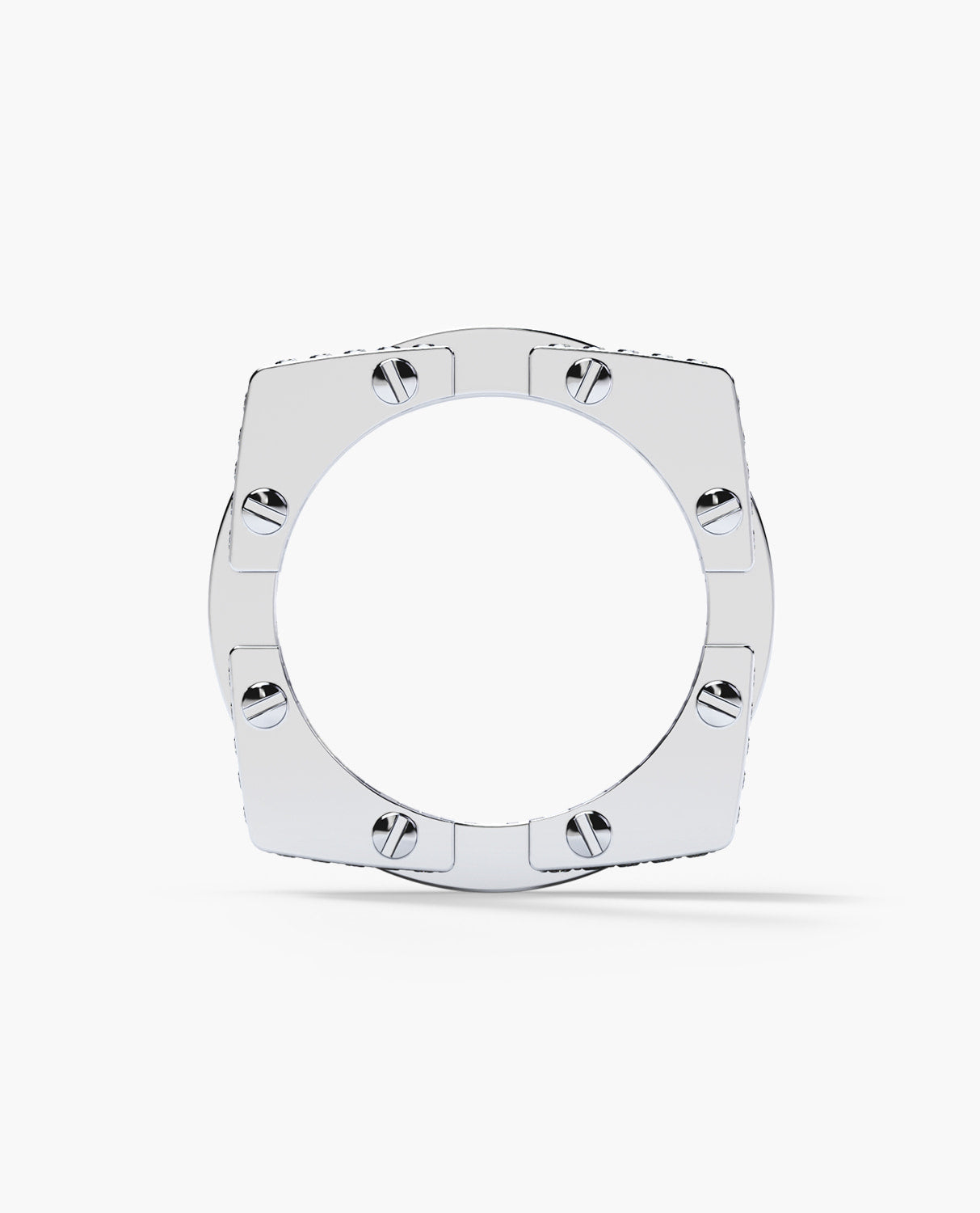 BINGHAM Gold Square Ring with 1.05ct Diamonds
