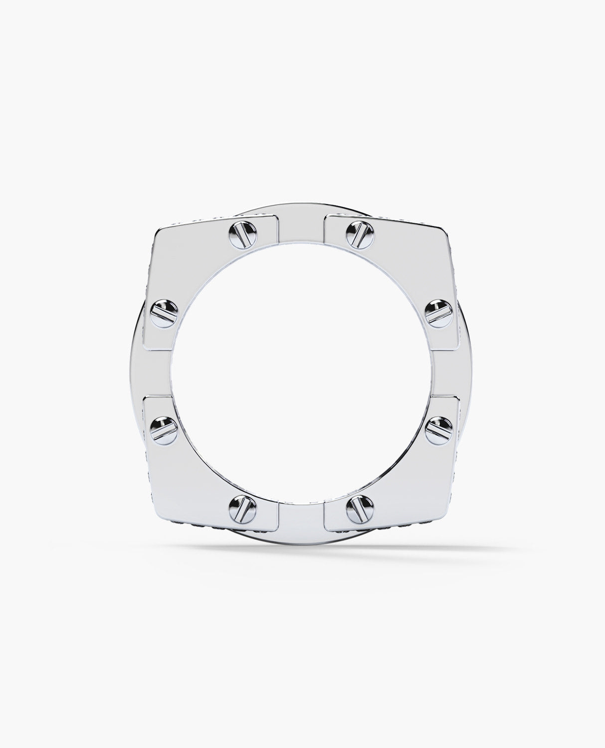 BINGHAM Gold Square Ring with 2.15ct Diamonds