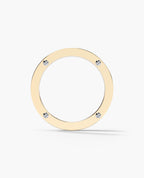 BREWER Three-Tone Gold Ring