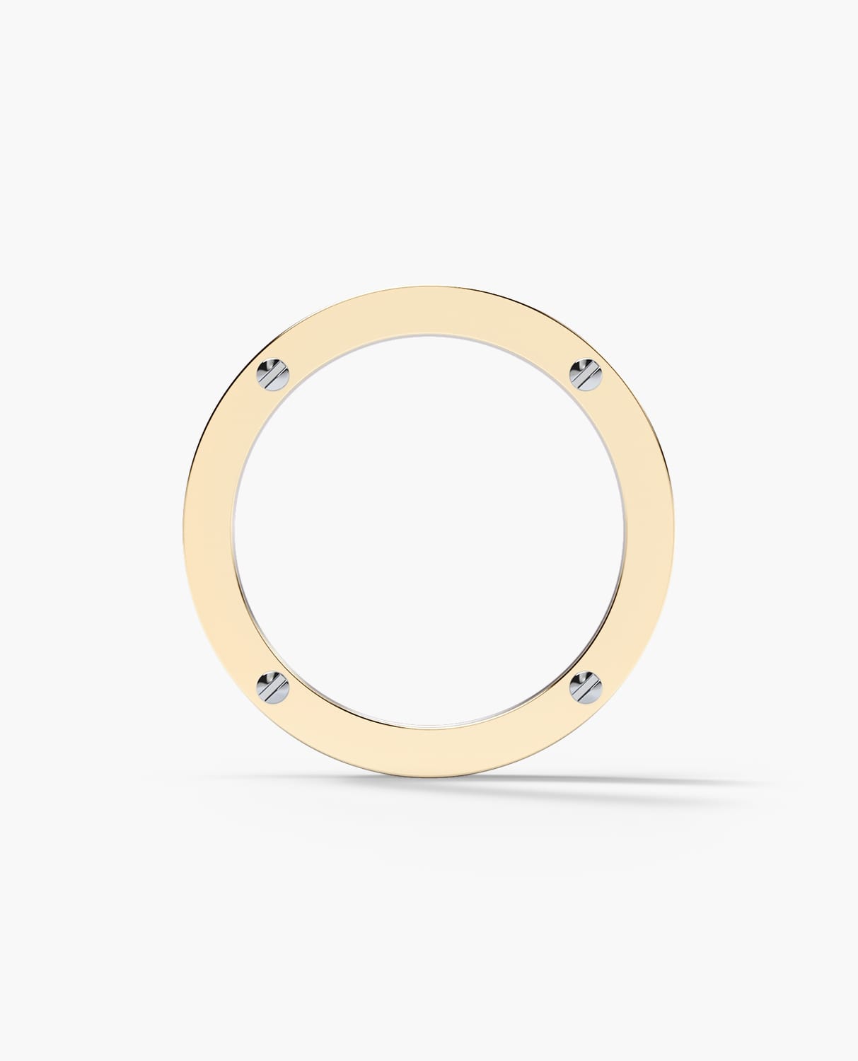 BREWER Three-Tone Gold Ring