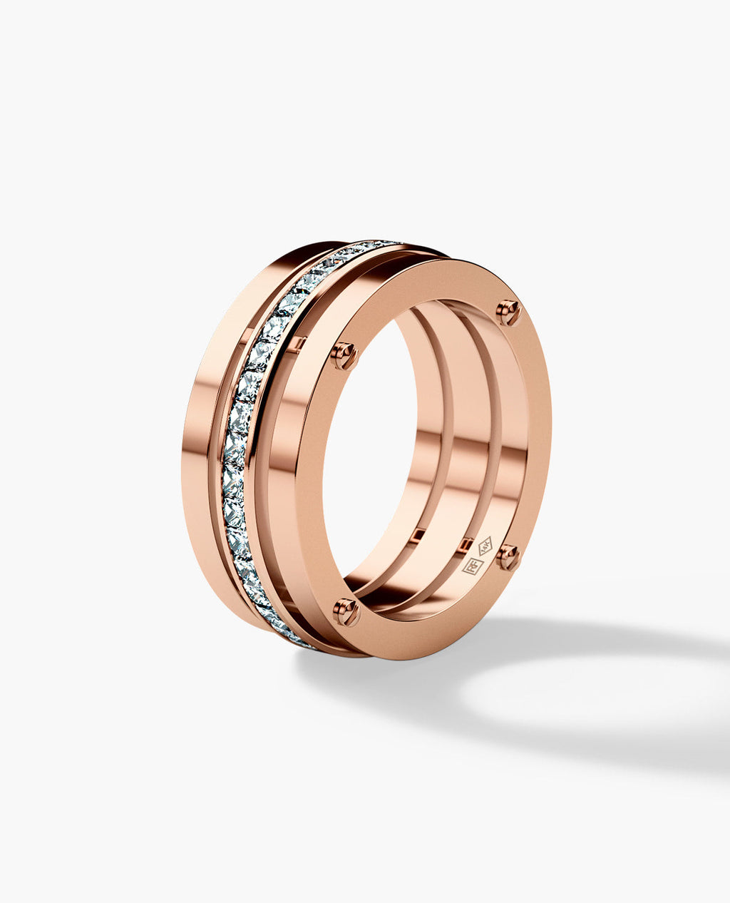 BREWER Gold Ring with 2.00ct Diamonds