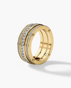 BREWER Gold Ring with 3.10ct Diamonds