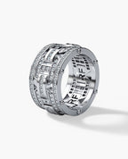 BRIGGS Gold Ring with 2.10ct Diamonds - Wide Version