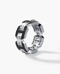 BRIGGS Gold Ring with 0.70ct Black Diamonds