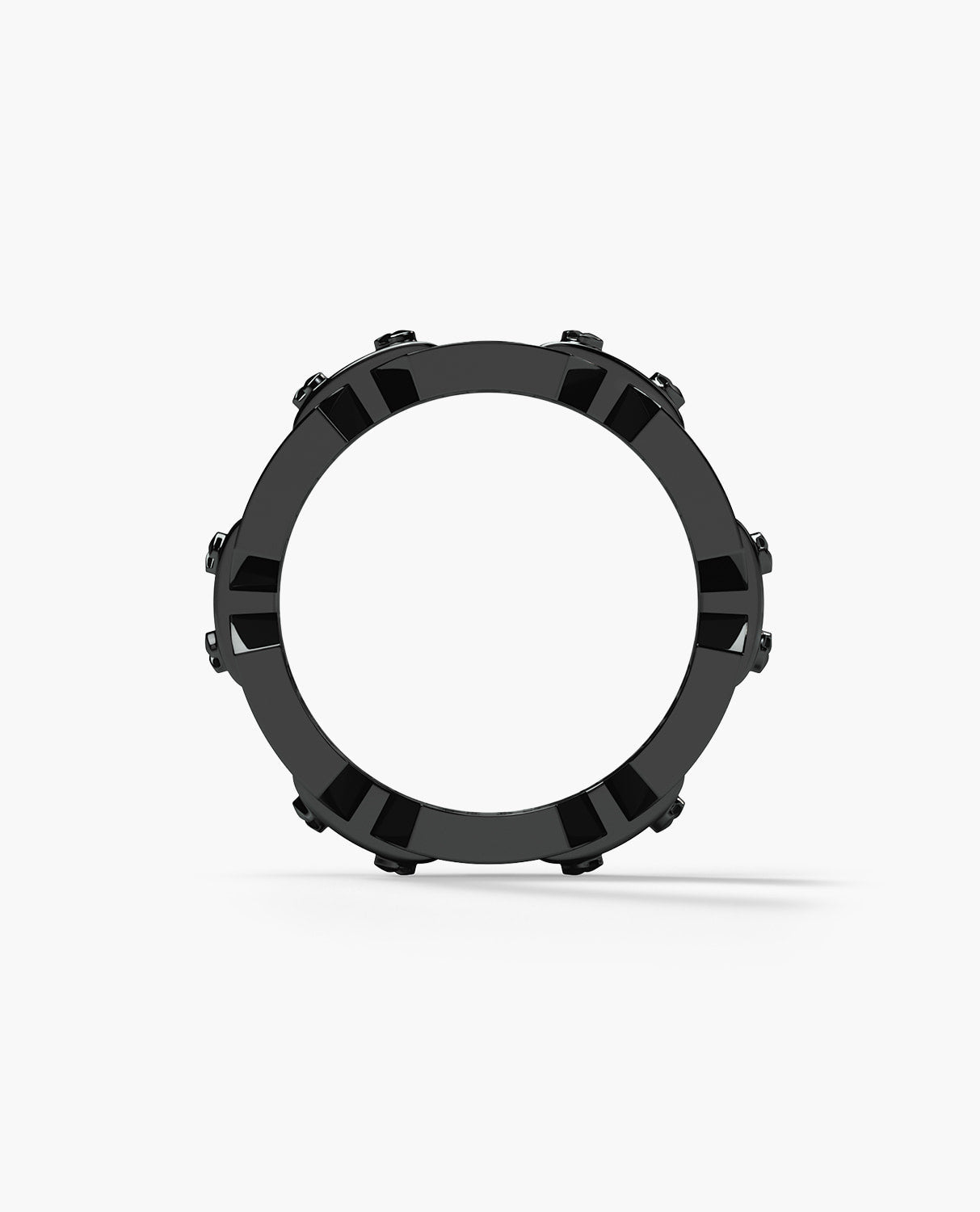 BRIGGS EverBlak Black Gold Ring with 0.70ct Black Diamonds