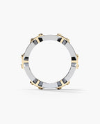 BRIGGS Two-Tone Gold Ring with 0.70ct Diamonds