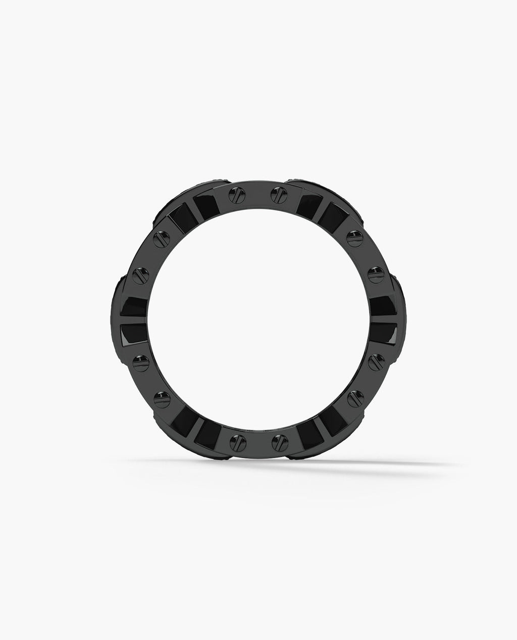 BRIGGS EverBlak Black Gold Ring with 1.00ct Black Diamonds