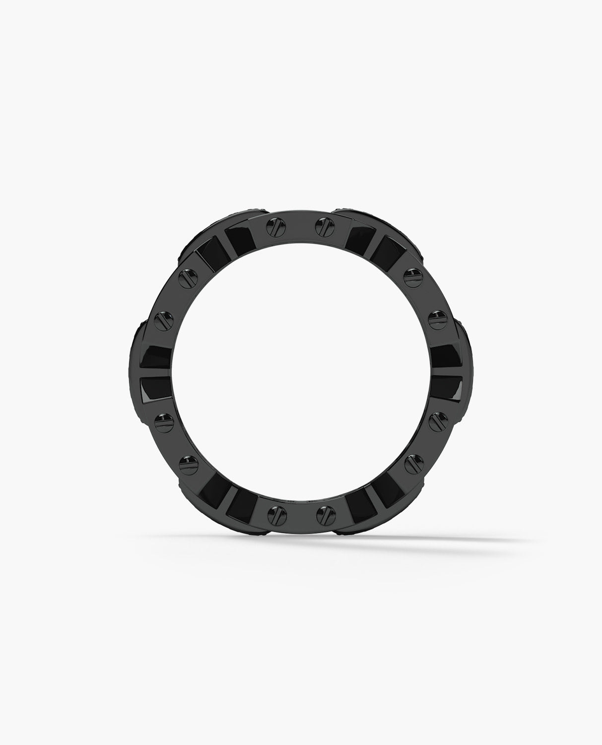 BRIGGS EverBlak Black Gold Ring with 1.00ct Black Diamonds