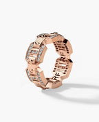 BRIGGS Gold Ring with 0.70ct Diamonds