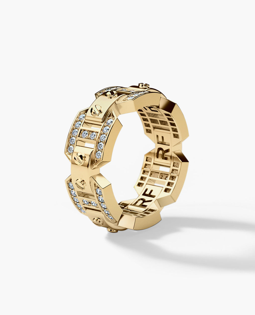 BRIGGS Gold Ring with 0.70ct Diamonds