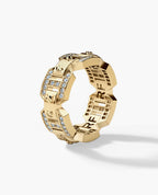 BRIGGS Gold Ring with 0.70ct Diamonds