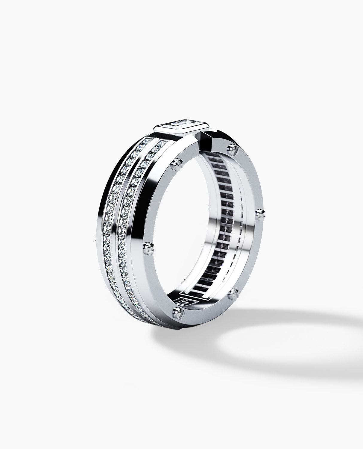 CLEBURNE Gold Statement Ring with 1.95ct Diamonds