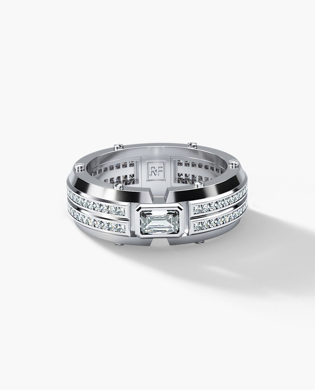 CLEBURNE Gold Statement Ring with 1.95ct Diamonds