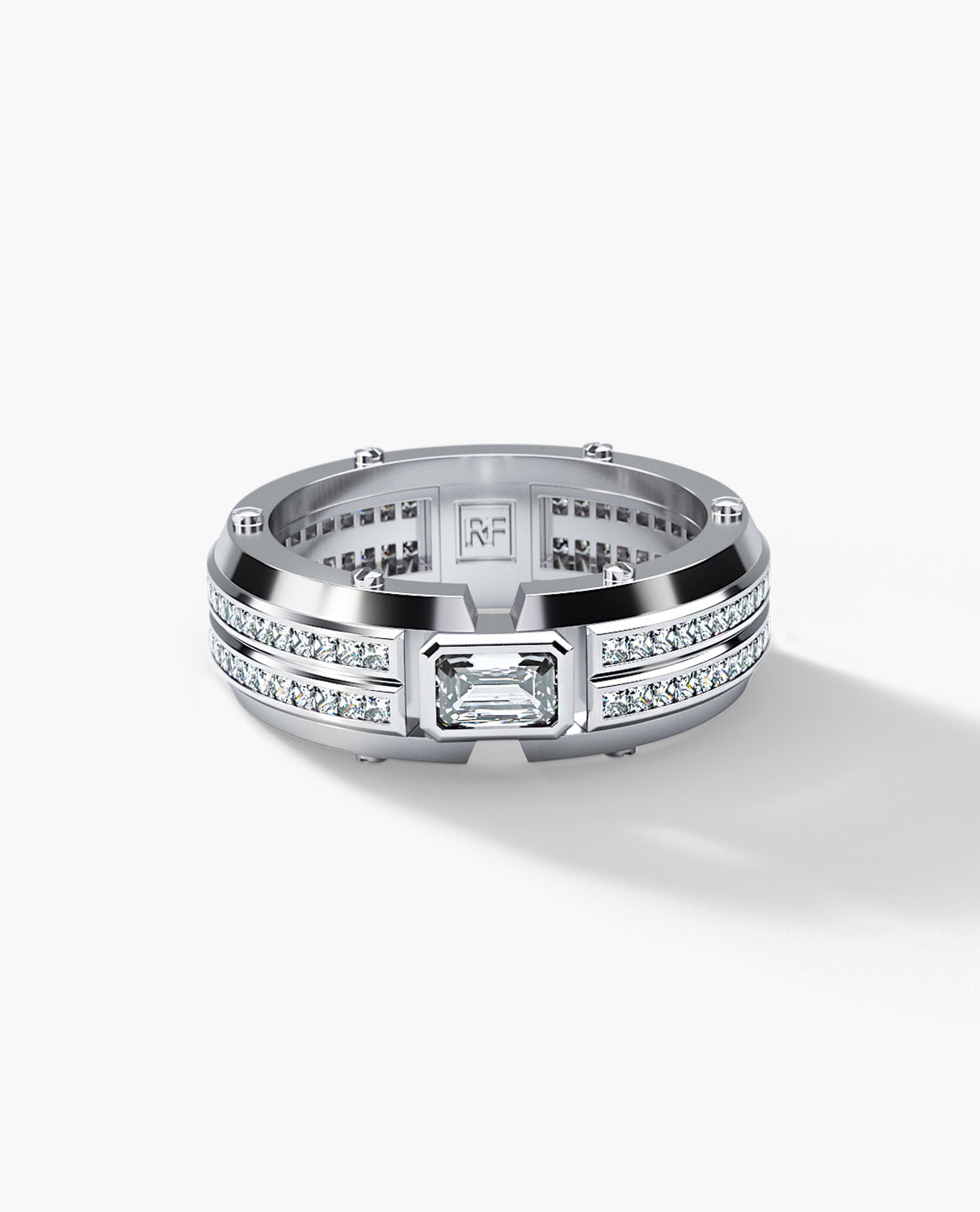 CLEBURNE Gold Statement Ring with 1.95ct Diamonds