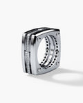 FORT KNOX Gold Square Ring with 0.65ct Diamonds