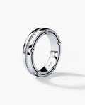 FRANKLIN Comfort Fit Gold Ring with 0.50ct Diamonds - 5mm - Ring 2