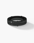 FRANKLIN Comfort Fit EverBlak Black Gold Ring with 0.50ct Black Diamonds - 5mm