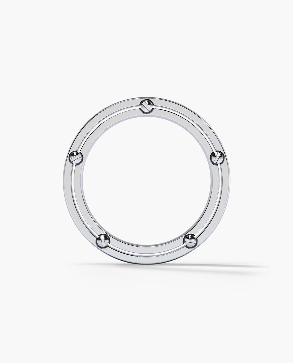 FRANKLIN Comfort Fit Gold Ring with 0.50ct Diamonds - 9mm - Wide Version