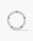 FRANKLIN Comfort Fit Gold Ring with 0.50ct Diamonds - 9mm - Wide Version