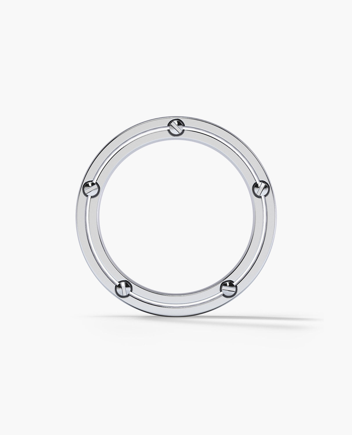 FRANKLIN Comfort Fit Gold Ring with 0.50ct Diamonds - 9mm - Wide Version